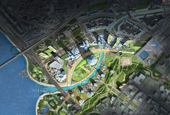 韩国首尔龙山开发区城市设计