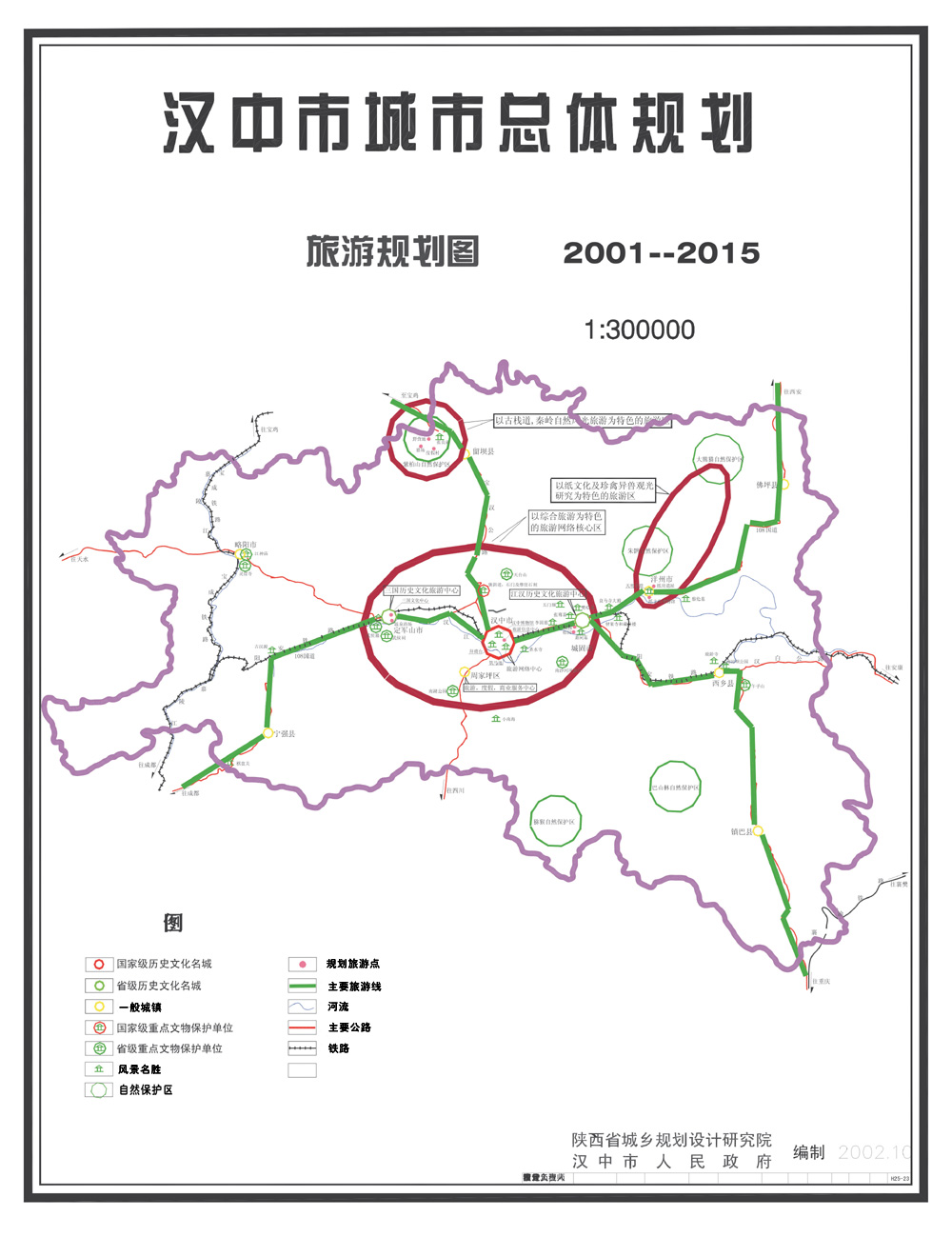 汉中市城市总体规划(2001——20)