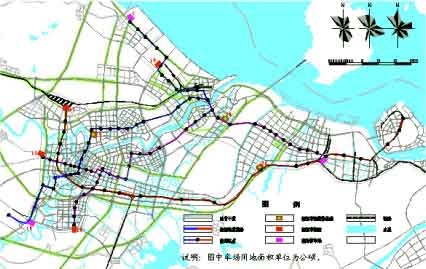 宁波市城市轨道交通网络规划