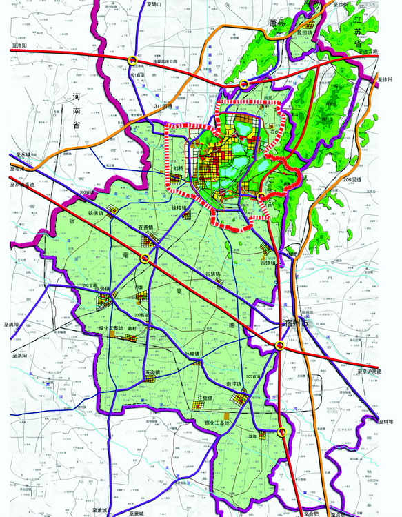 淮北市城市总体规划