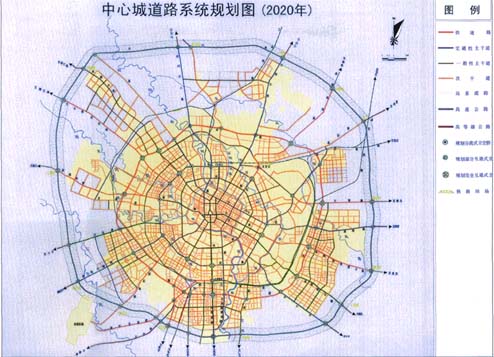 成都市城市总体规划图片