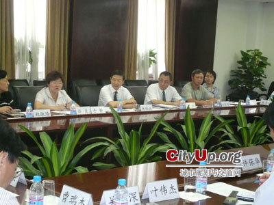 中国新加坡生态城市项目 建设部一行人