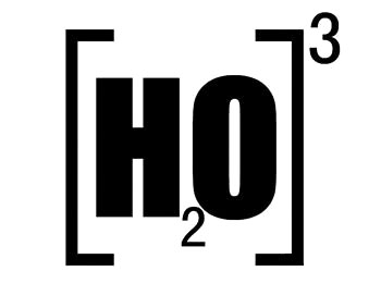 “水立方”商标图案水分子式